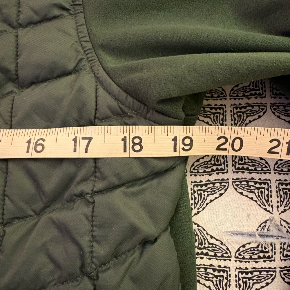 NORTH FACE Men’s Olive & Lime Quilted Jacket size S - Picture 11 of 11